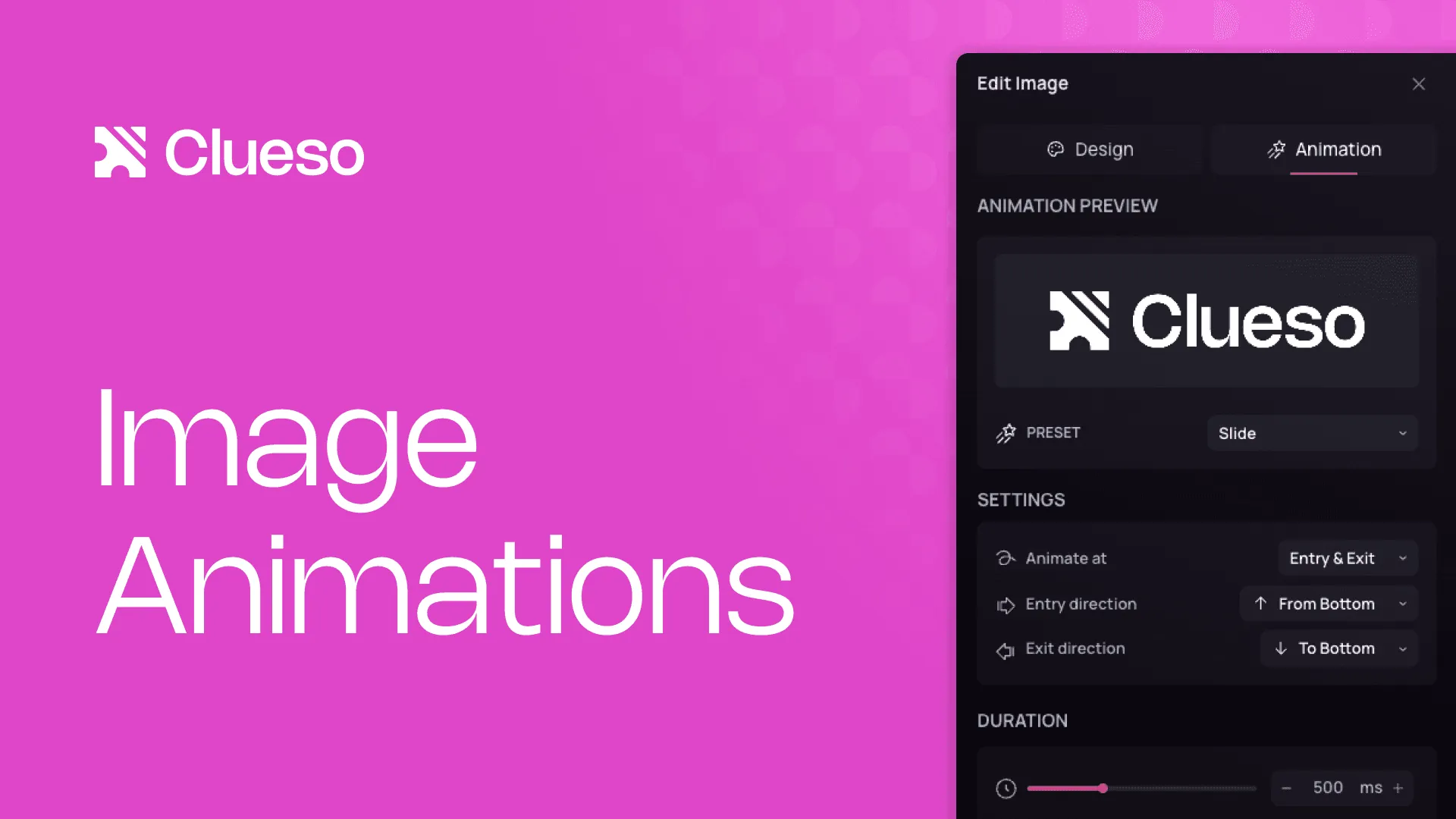 Image animations