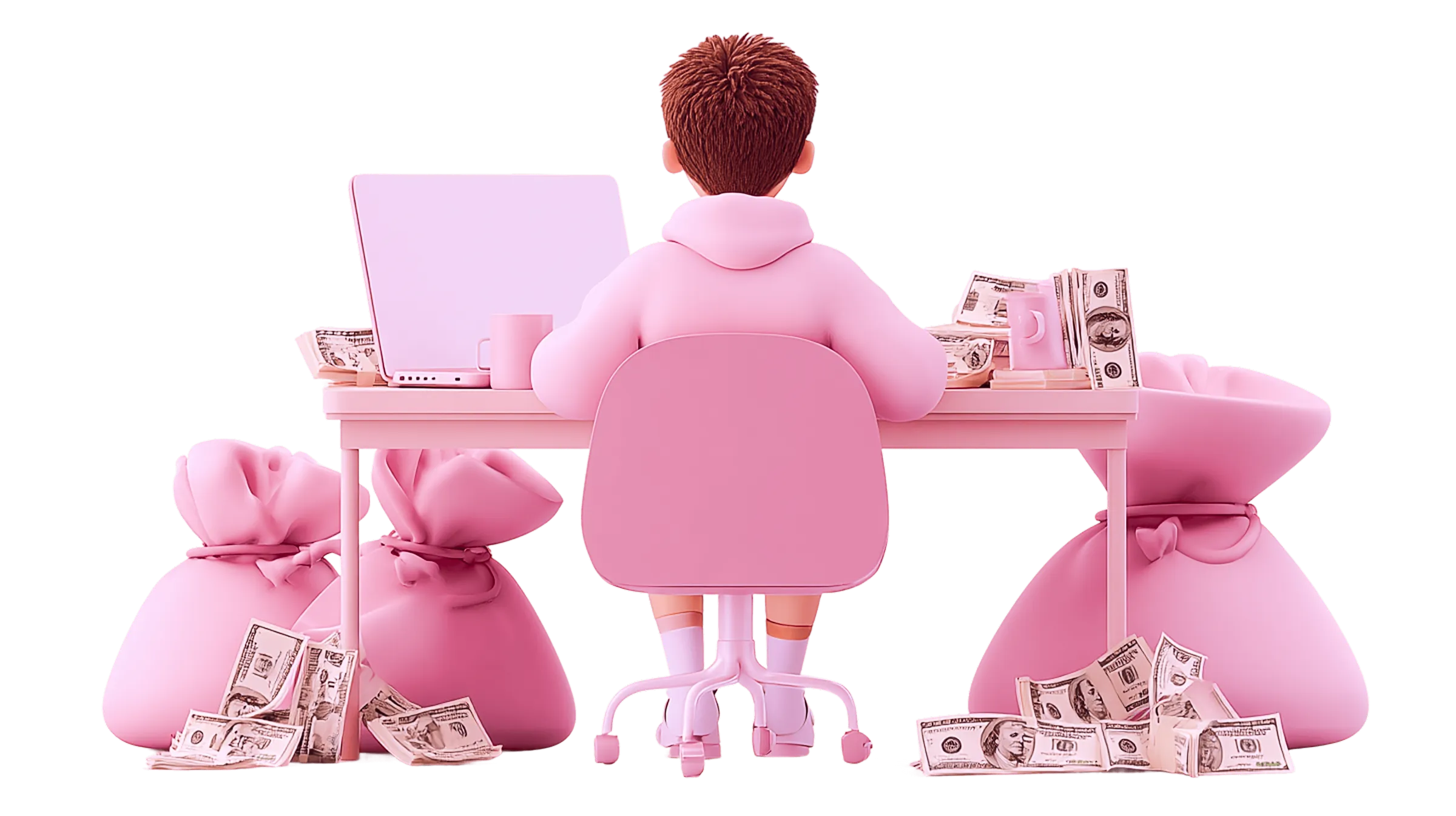 Illustration of earning from referrals