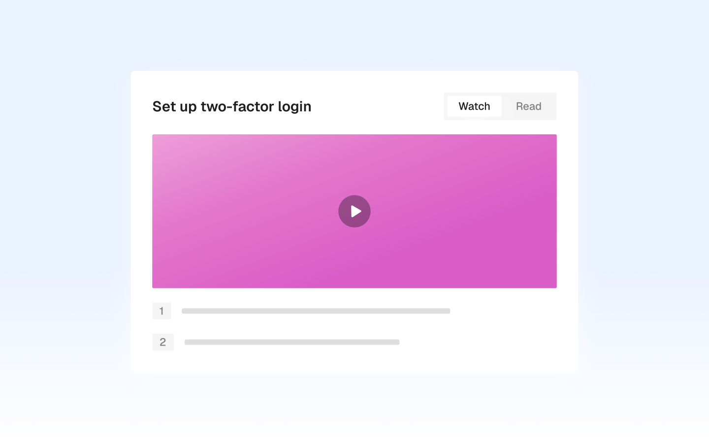Knowledge base articles with video