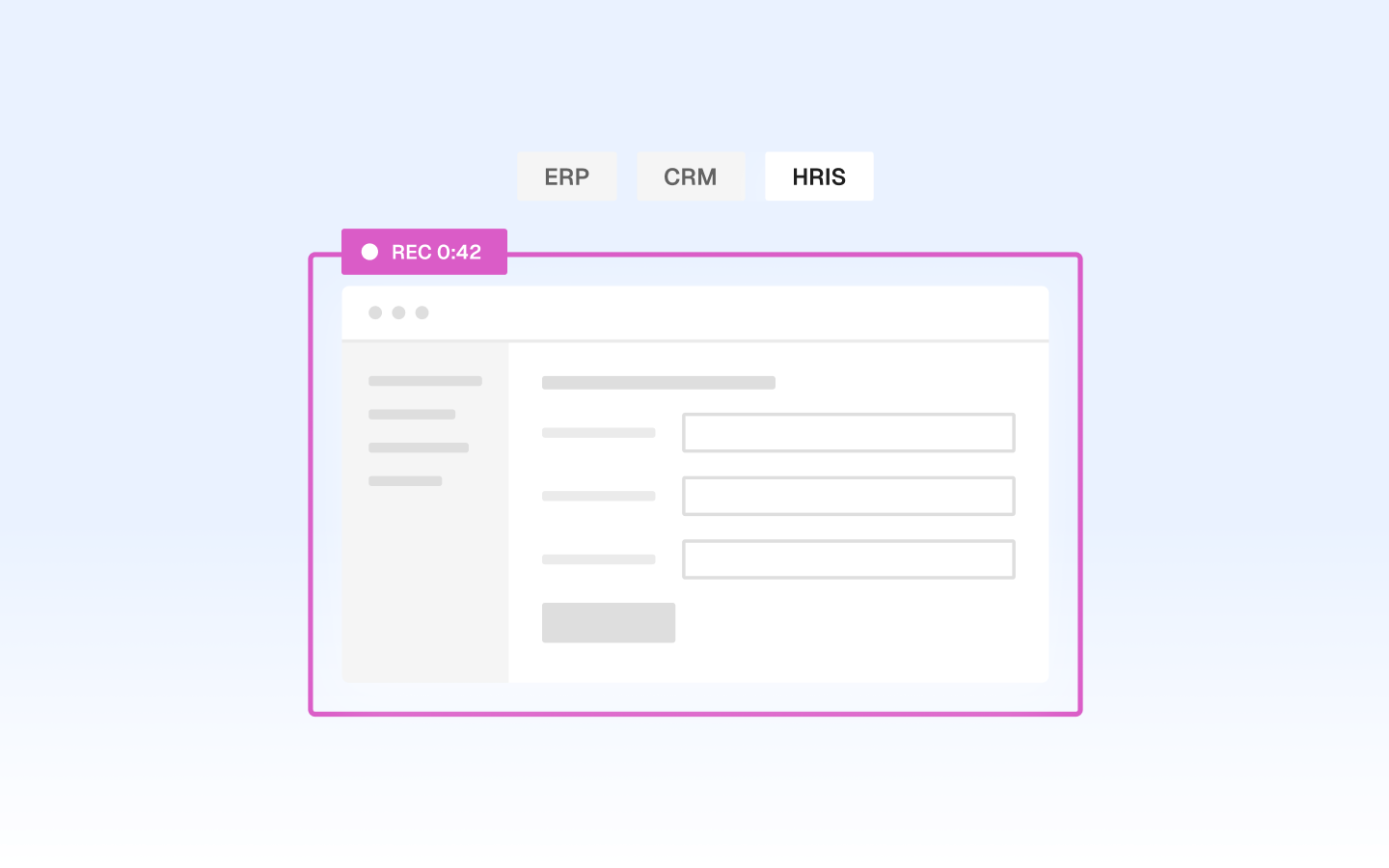 ERP, CRM, and HRIS walkthroughs