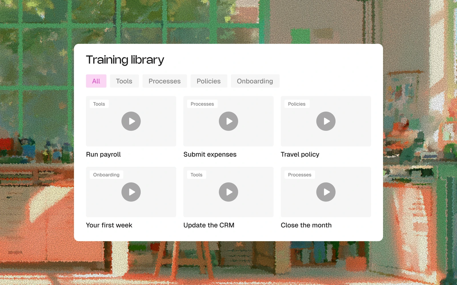 Employee training videos your experts can make themselves